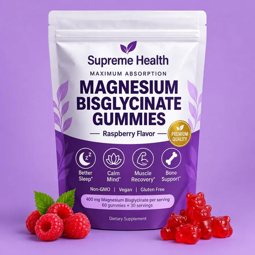 Maximum Absorption Magnesium Bisglycinate Gummies